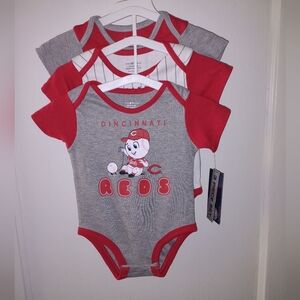 New 3 PC. Onesies MLB